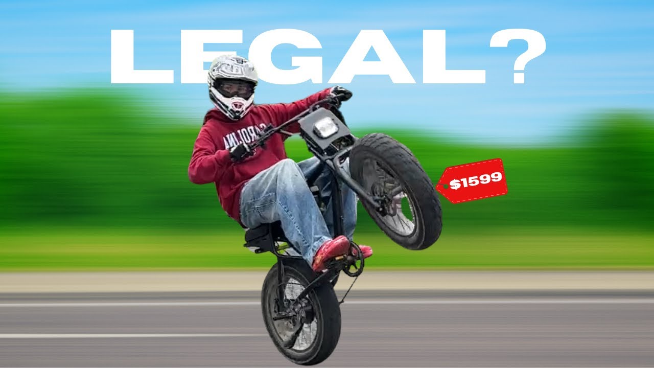 I bought the best legal E-bike!!! *crazy crash!!!!*
