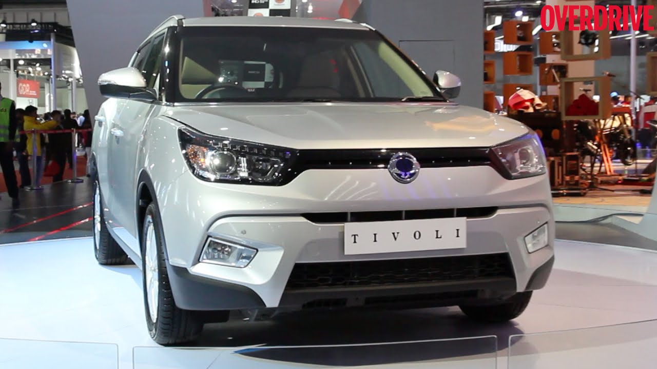 2016 Auto Expo: SsangYong Tivoli showcased