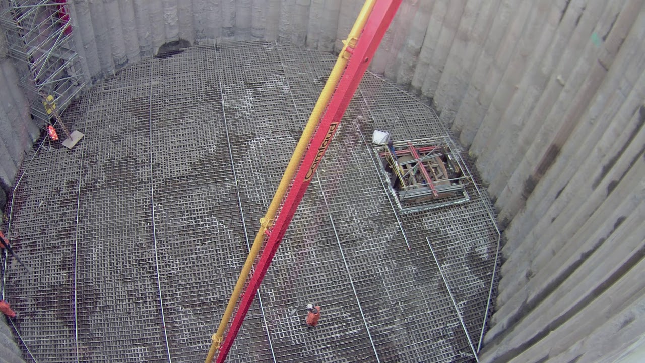 Concrete Pour Timelapse