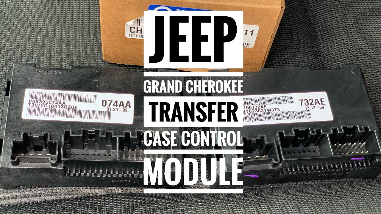 Модуль управления раздаточной коробкой Jeep Grand Cherokee WK2 — как заменить и устранить шум при...