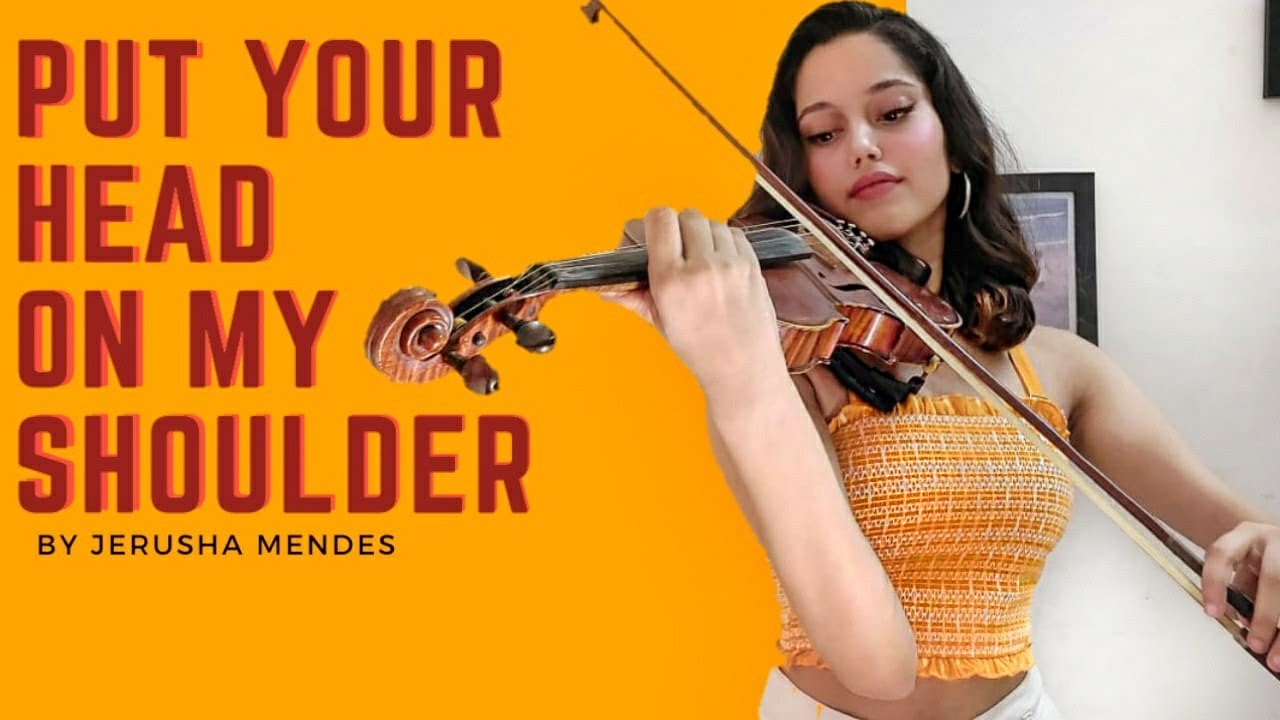 Put your head on my shoulder | Violin Cover | Jerusha Mendes
