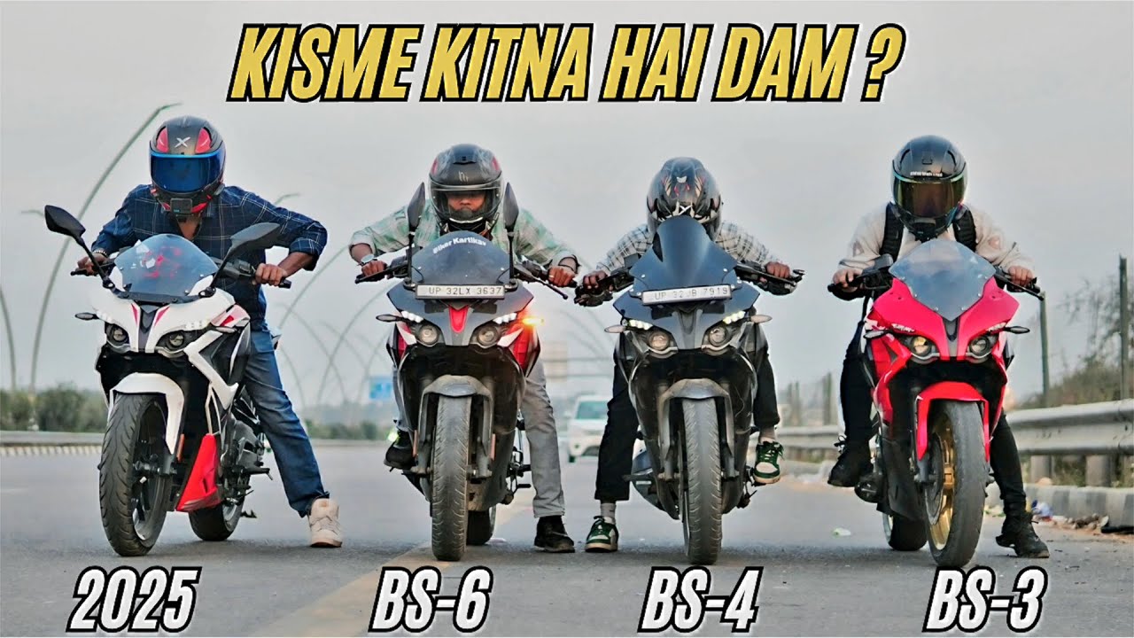 2025 BAJAJ PULSAR RS200 vs RS200 BS6 vs RS200 BS4 vs RS200 BS3 🔥 | SHURU SE AAKHRI TAK💪🏻