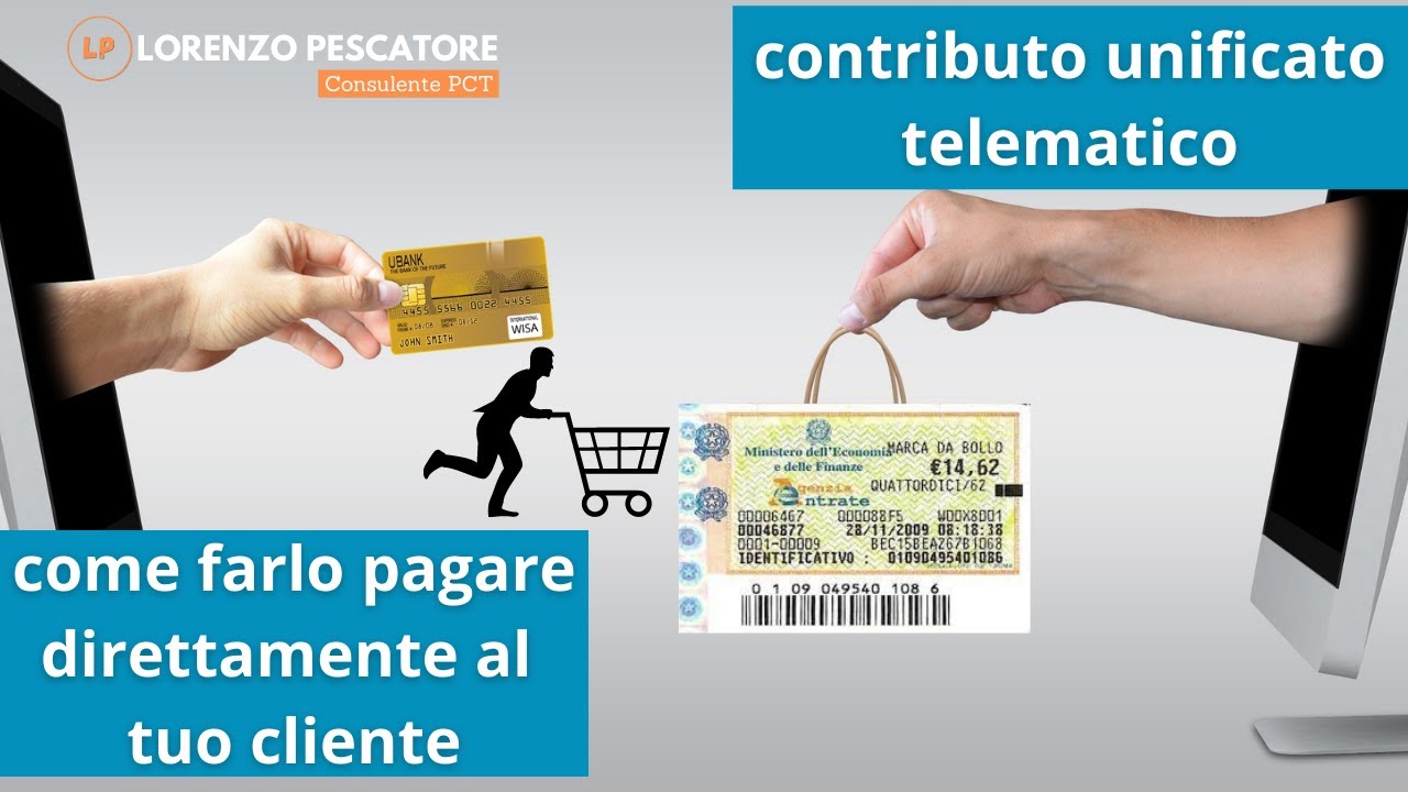 CONTRIBUTO UNIFICATO TELEMATICO - Come farlo pagare al tuo cliente