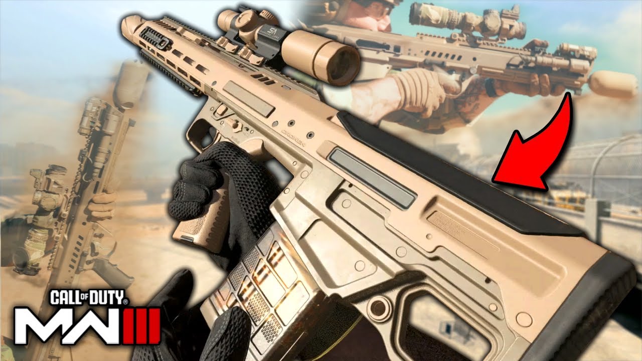 Garand Thumb Custom Weapon from the Future - RM277 Gunplay - Modern Warfare 3 Multiplayer Gameplay