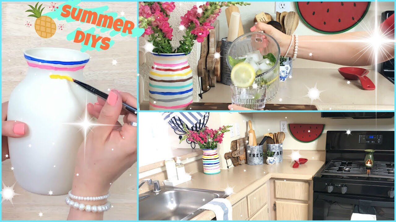 DYS  Para Organizar Y Decorar  la Cocina En Verano