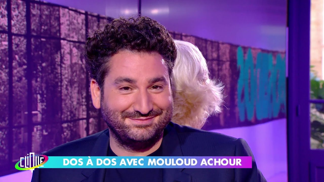 Mouloud Achour dos à dos avec Catherine Ceylac - Clique - CANAL+