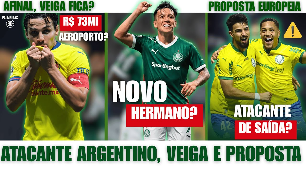 ATENÇÃO: ATACANTE DO PALMEIRAS RECEBE PROPOSTA! R$ 73MI NA MESA E NOVO HERMANO ARGENTINO NO VERDÃO?