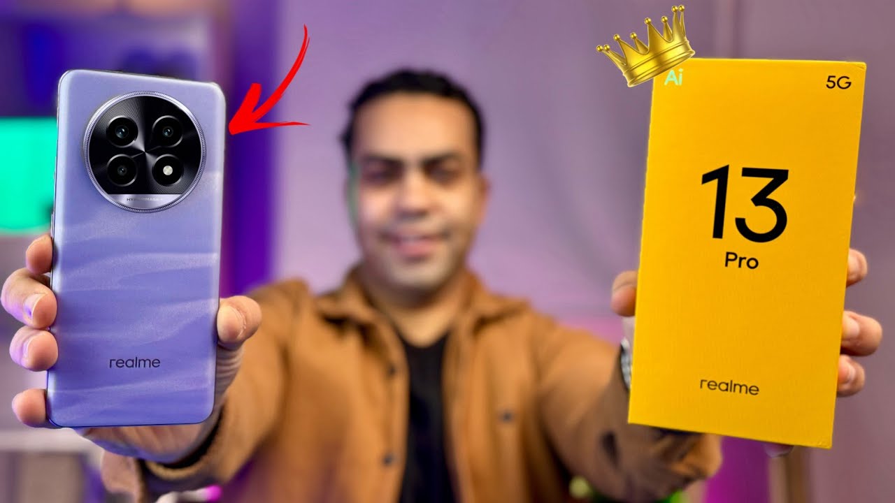 موبايل فئة متوسطه خطير بدون عيوب تقريباً | Realm 13 pro