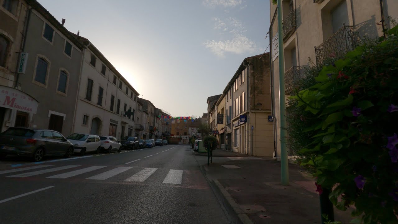 384 - Traversée de Sigean à vélo