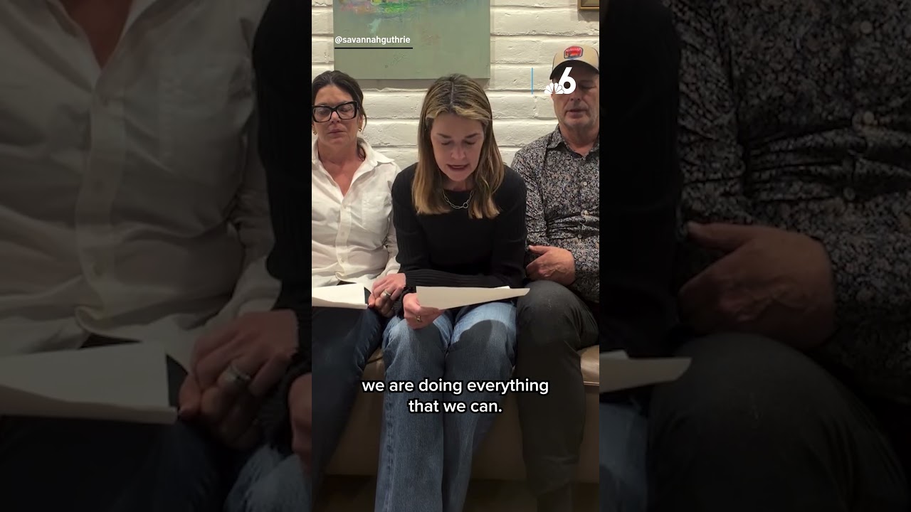 &lsquo;TODAY' co-anchor Savannah Guthrie, family make tearful plea for mother's return