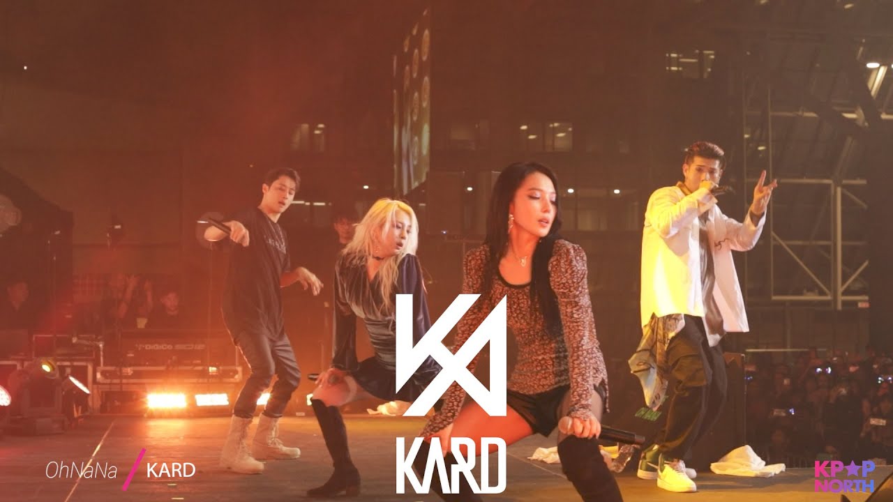OhNaNa at KPOP NORTH 2019 'Kard in Toronto'