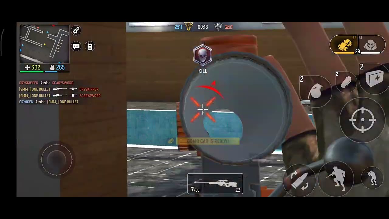 Morden Ops S26 | One Bullet in the pool | Sniper war zone