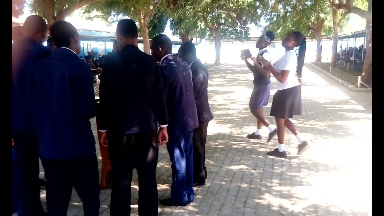 chikore high choir killing it at Chibuwe high school