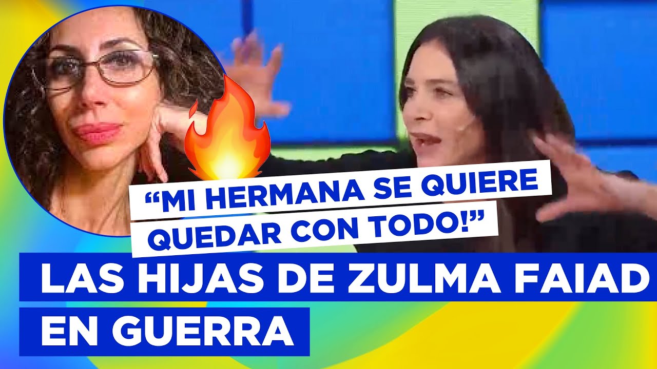 ¡GUERRA en la familia de ZULMA FAIAD! Habló una de sus hijas en vivo