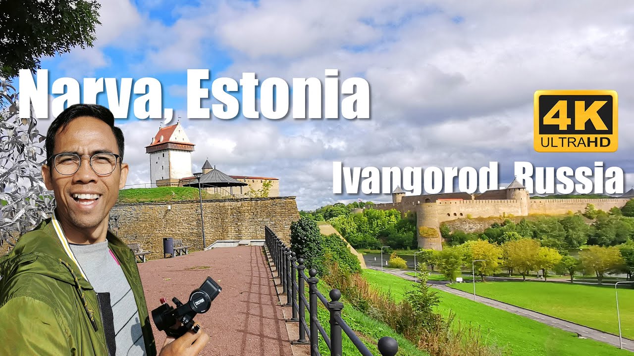 NARVA: The border city of Estonia and Russia  | The Planet V [4K]
