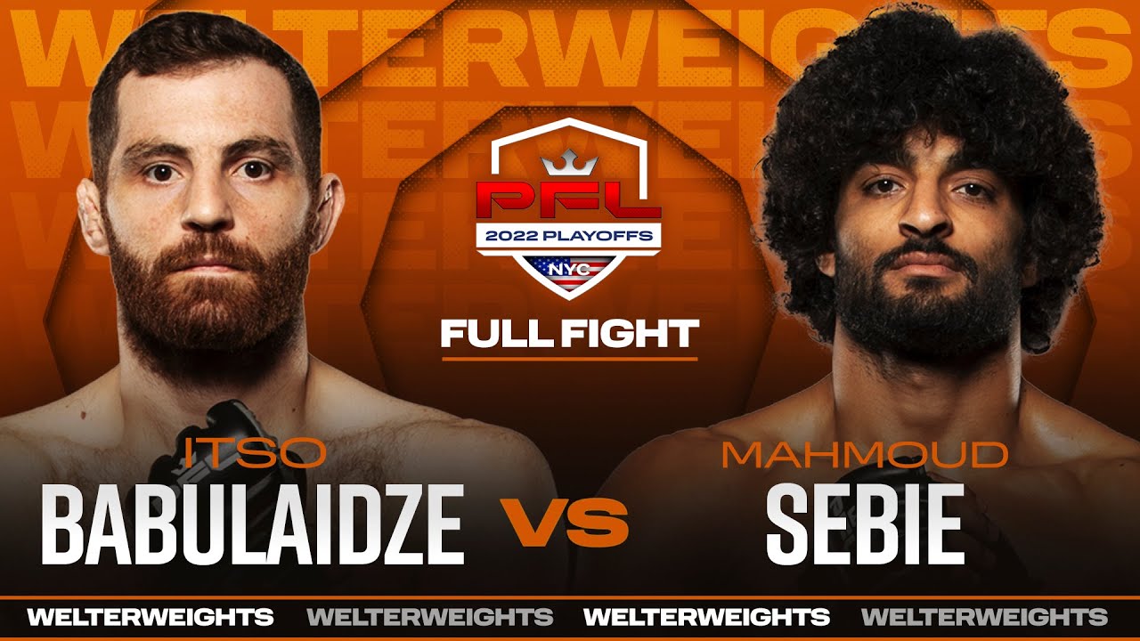 Itso Babulaidze vs Mahmoud Sebie | PFL 7, 2022