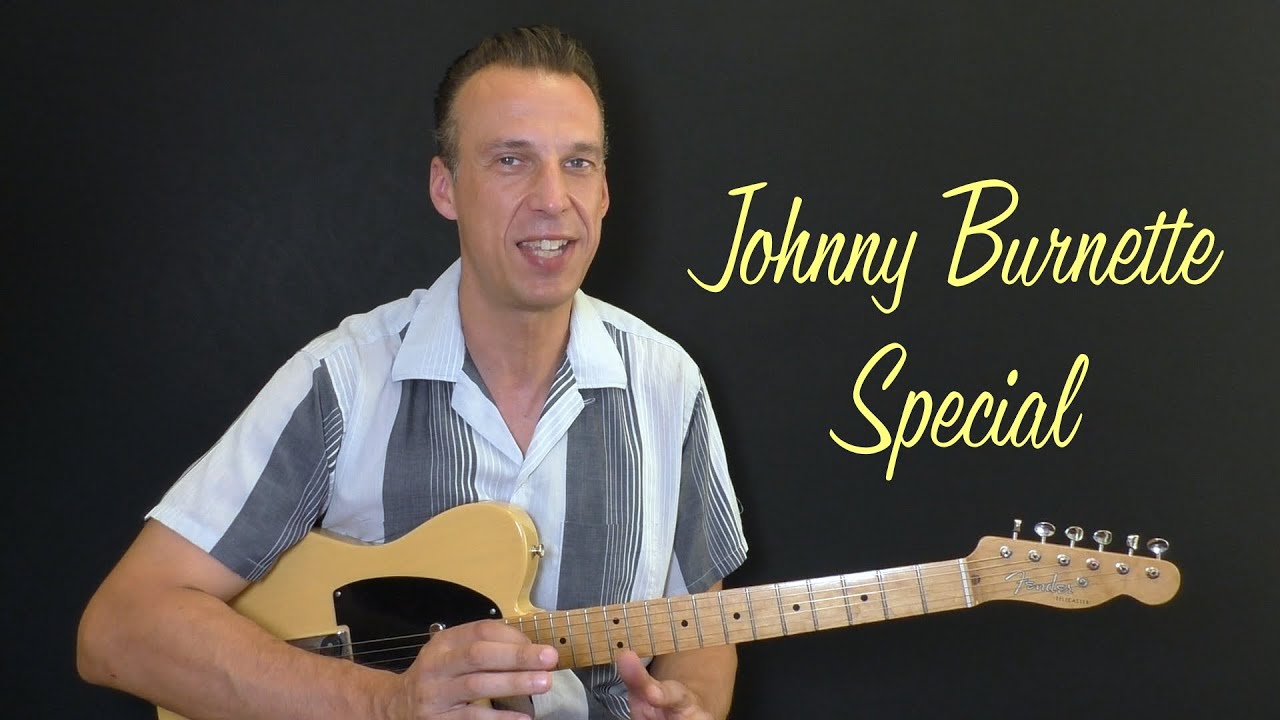 Rockabilly Guitar Lesson - Johnny Burnette Special - Tear It Up