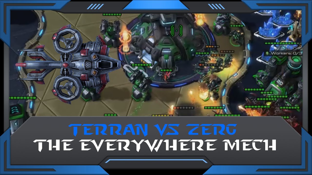 StarCraft 2 (RuFF Highlight): The Everywhere Mech