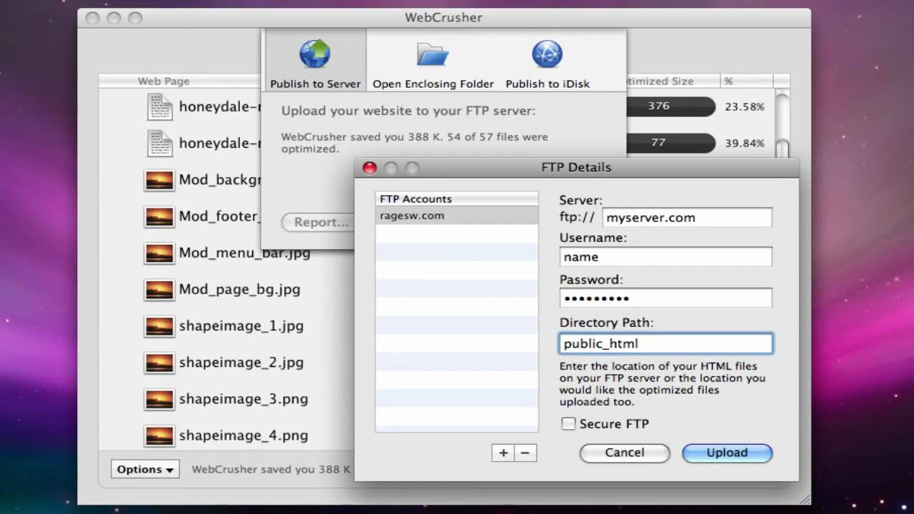 WebCrusher: Faster Loading Websites...Instantly! - OLD