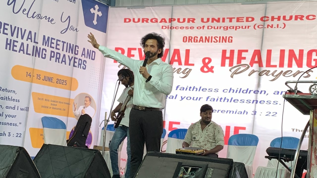 Revival & Healing Prayer Meeting (Parram Bhattacharya) Durgapur United church ⛪️