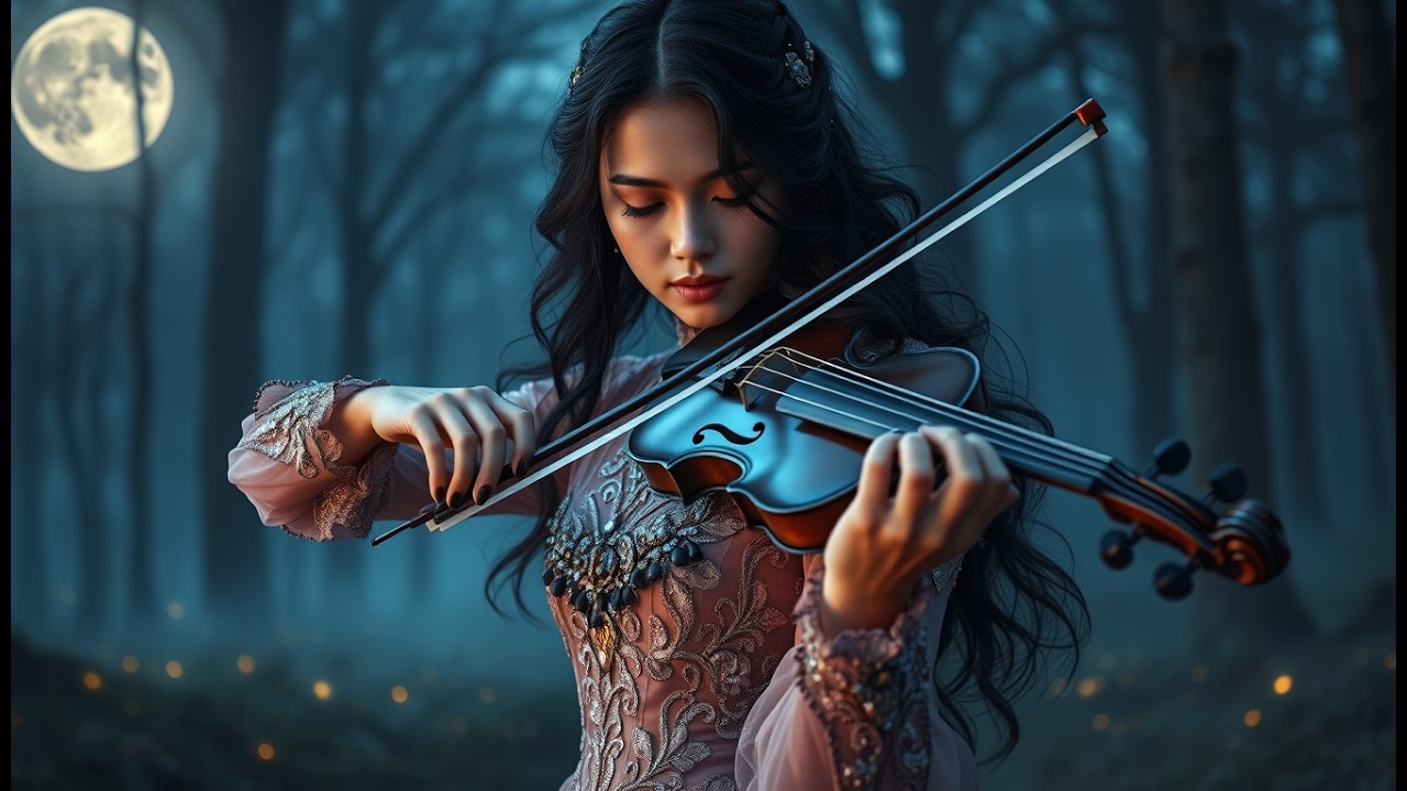 Midnight Rain Violin: Serene Melodies for Restless Minds and Deep Healing Sleep
