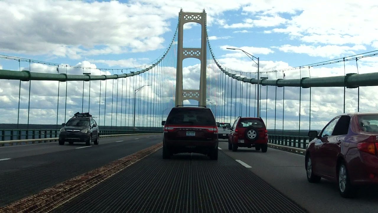 Mackinac Bridge southbound