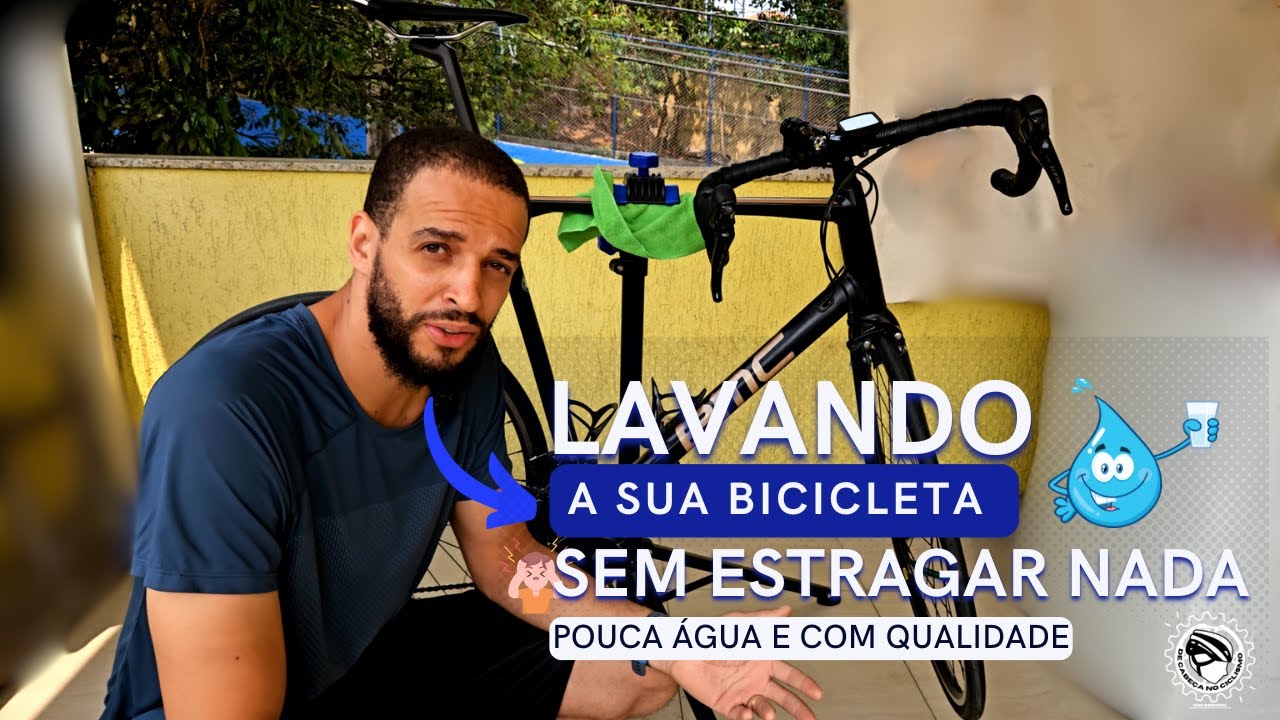 Como Limpar a Sua Bike em Casa - Usando Pouca Água e Preservando os Componentes