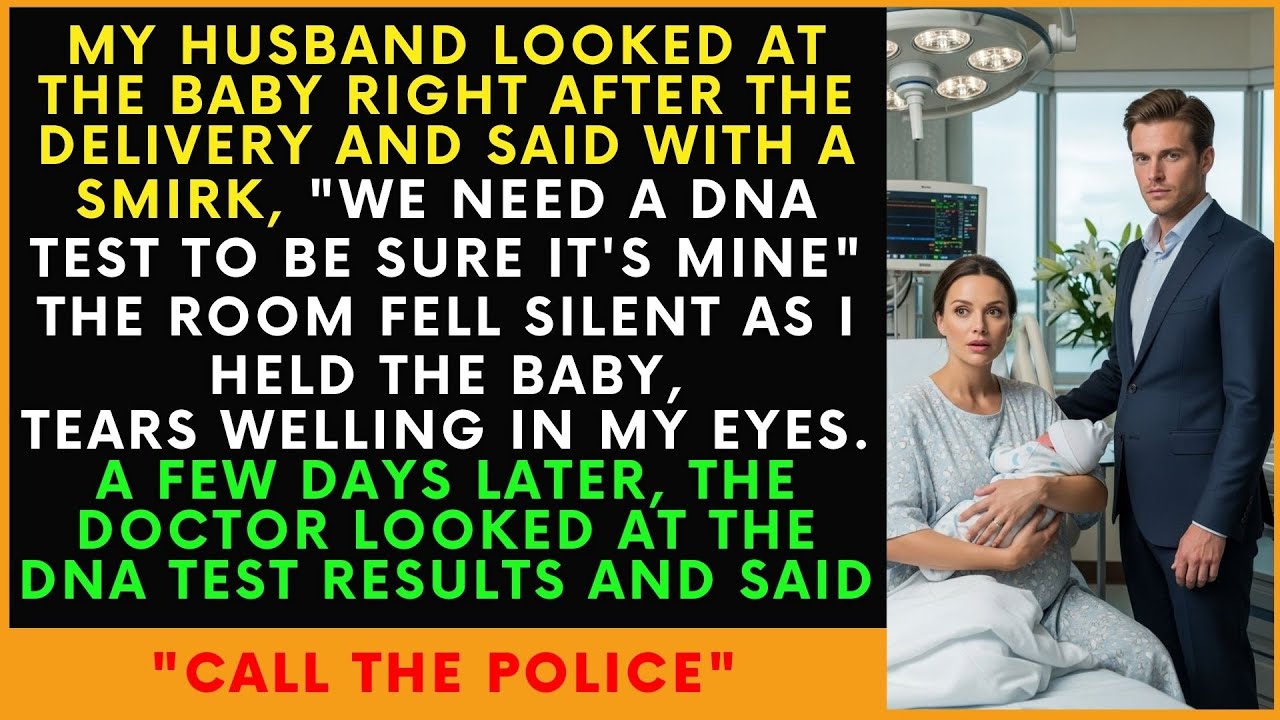 My Husband Requested A Dna Test, And Then The Doctor Called The Police.