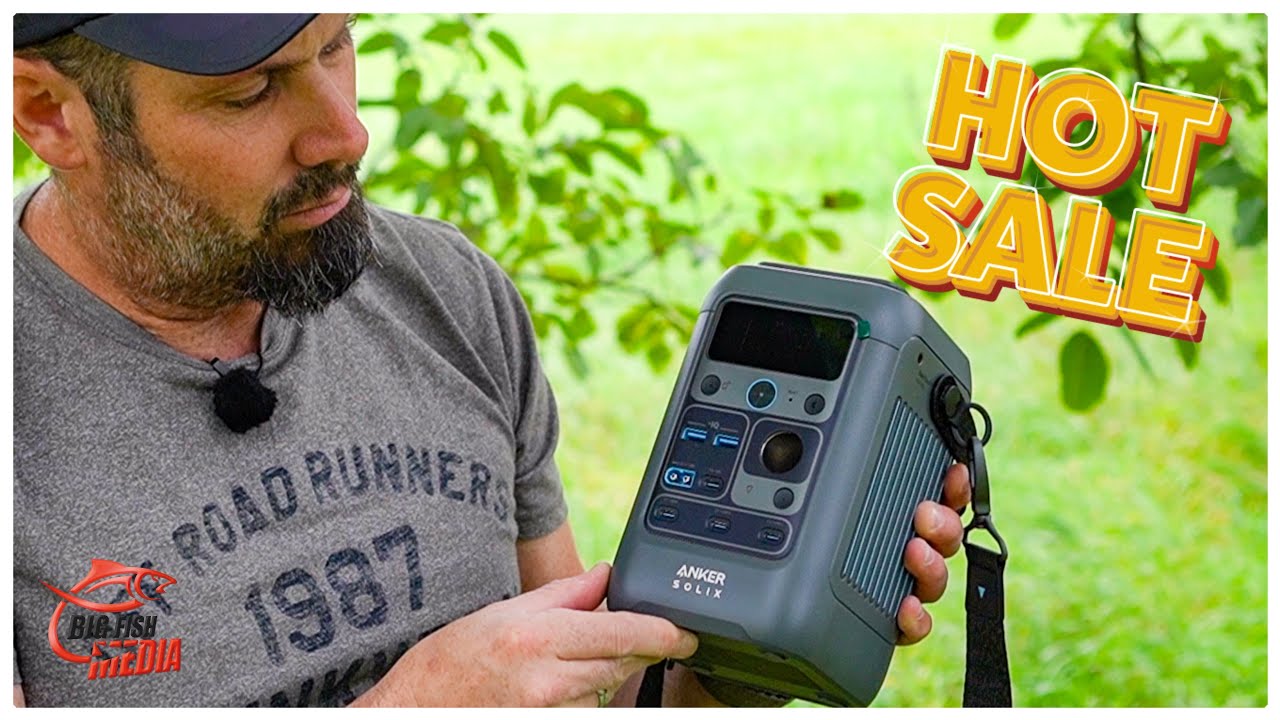 Unboxing & Gewinnen: LEICHTE AKKU BOX für Angler | Anker Solix C300 DC Power Station