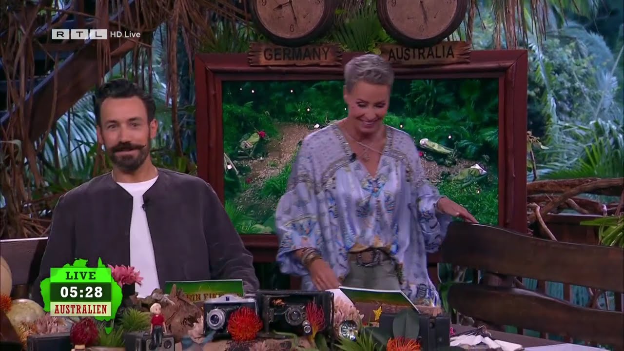 RTL - Dschungelcamp Live-Panne: MAZ h&auml;ngt, 27.01.2026