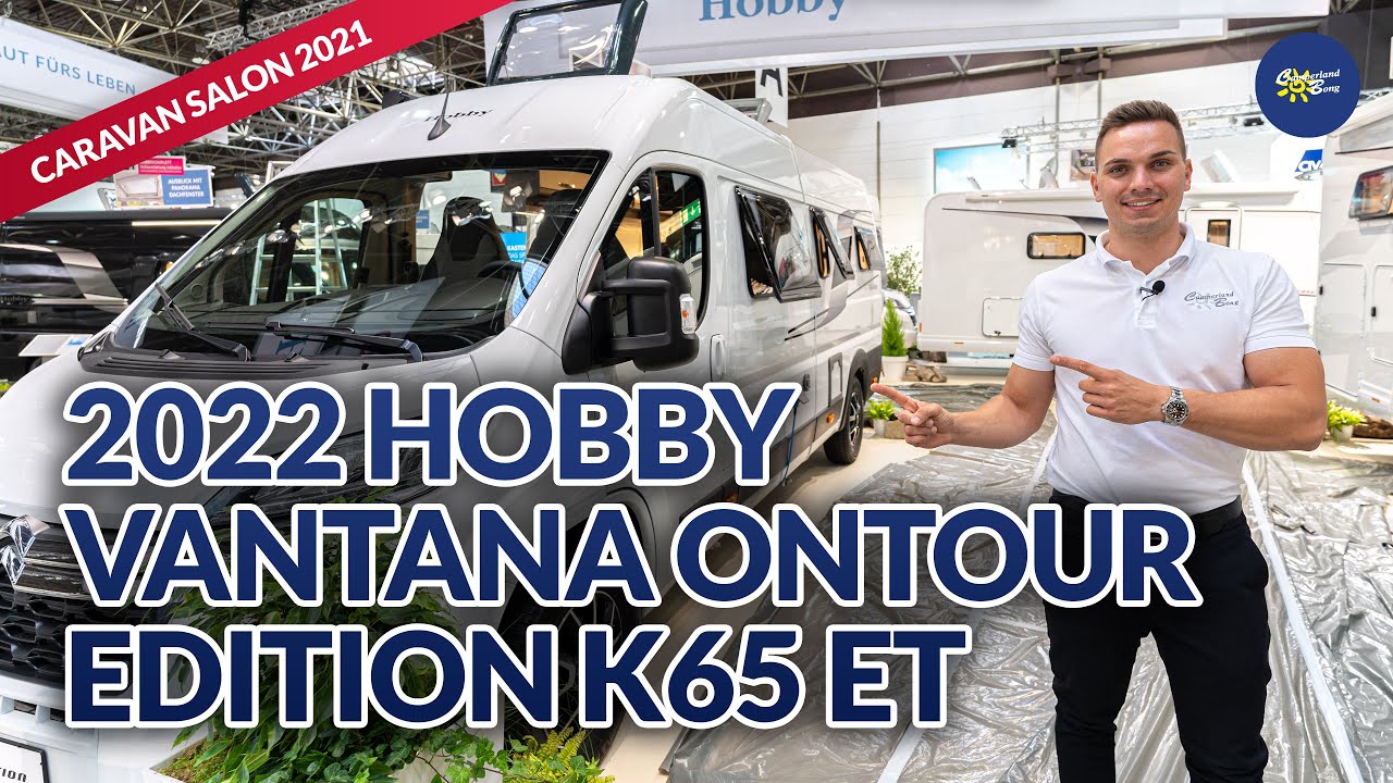 2022 Hobby Vantana OnTour Edition K65 ET | Caravan Salon Düsseldorf 2021 x Camperland Bong