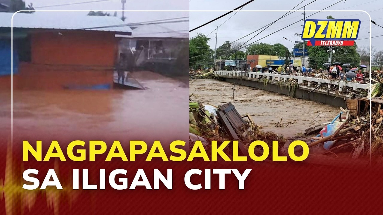 Residents in Iligan city seek help after being trapped by floodwaters | (06 February 2026)
