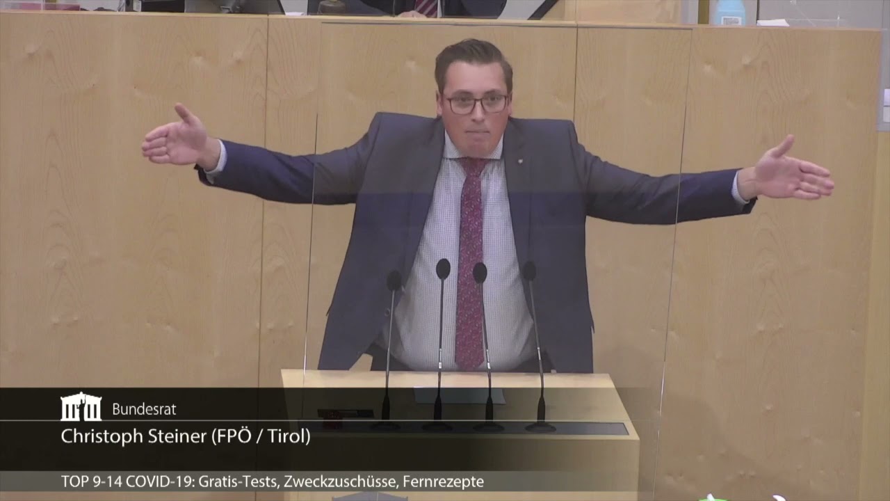 Christoph Steiner - Epidemiegesetz und COVID-19-Ma&szlig;nahmengesetz - 21.10.2021