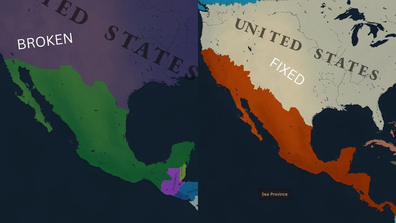 I made Mexico Stronger in AGE OF HISTORY 3