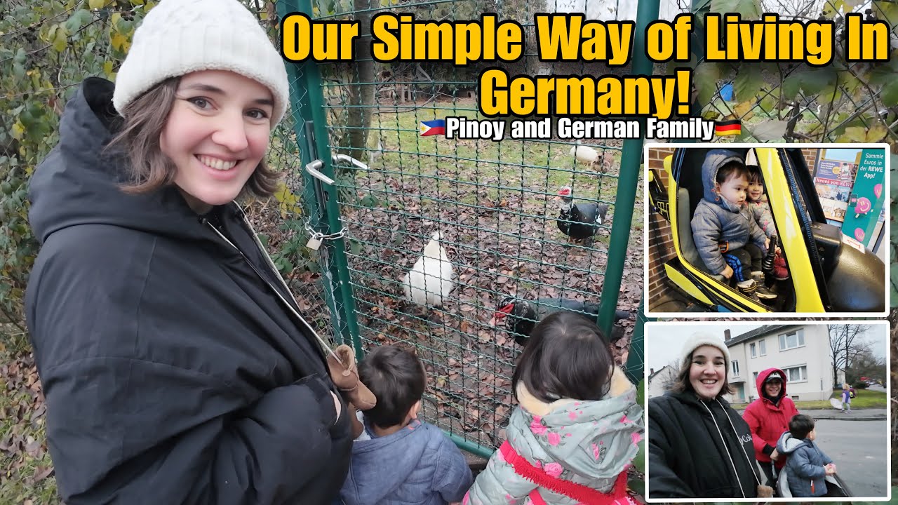 A Day of Our Simple Life Living in Germany With my Filipino husband!