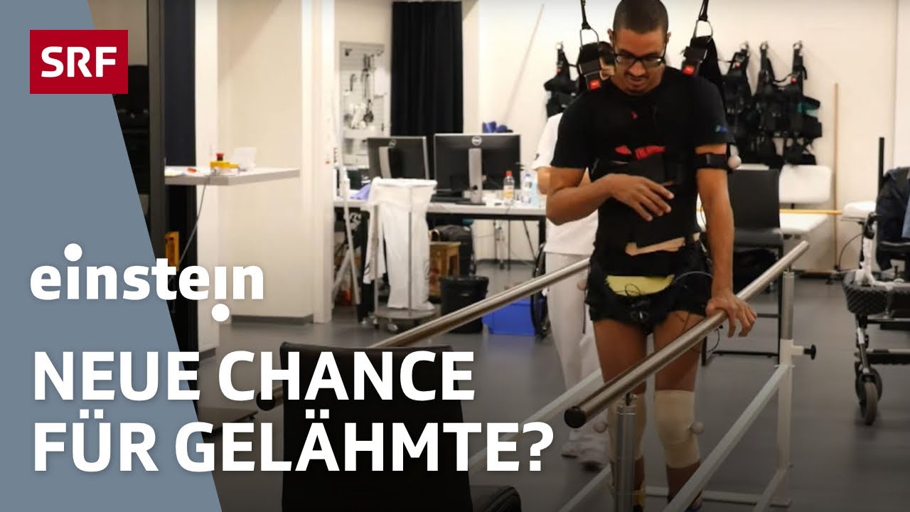 Chip im Hirn: Wie Querschnittgel&auml;hmte wieder laufen lernen k&ouml;nnten | Medizin | Einstein | SRF Wissen
