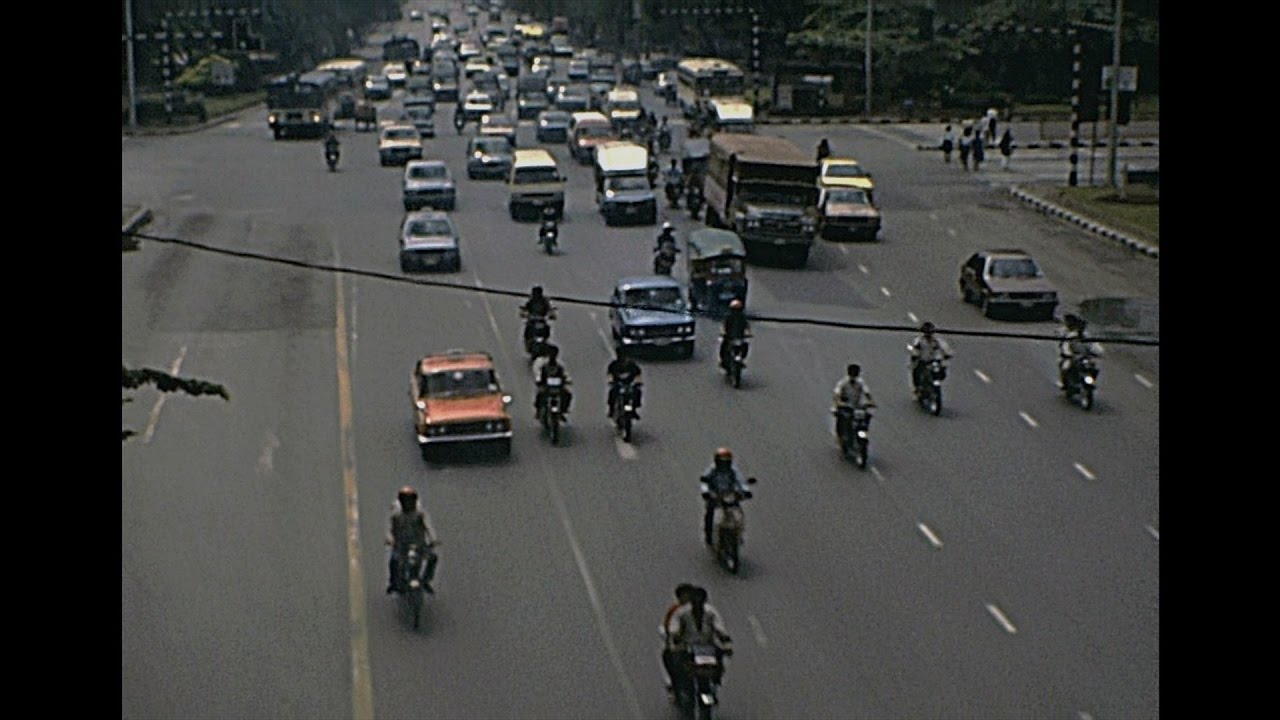 Bangkok 1982 archive footage