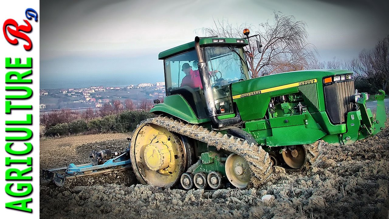 Semina 2015 - John Deere 8400T, Landini Globus 75, New Holland T5060