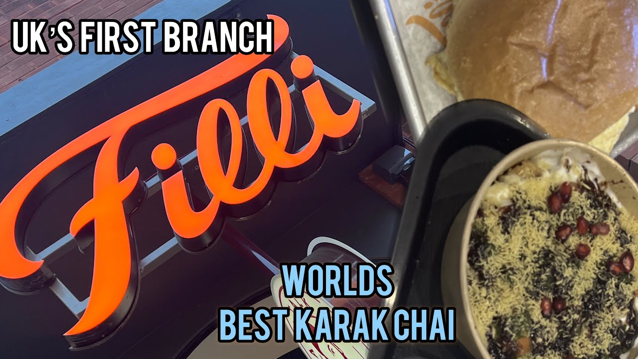Filli Cafe The BEST Karak in the world Chai Tea London Halal Food Reveiw Bearded Broz Marylebone