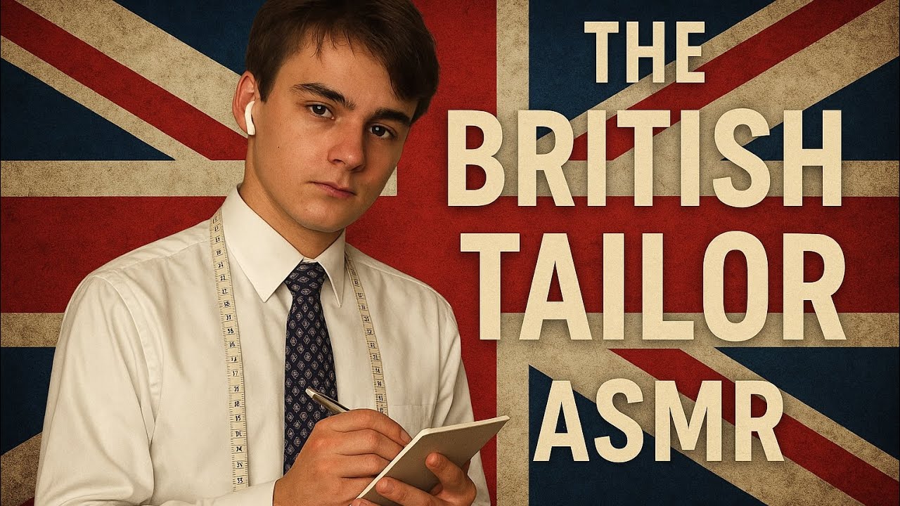 ASMR British Tailor Roleplay | Custom Suit Fitting for You