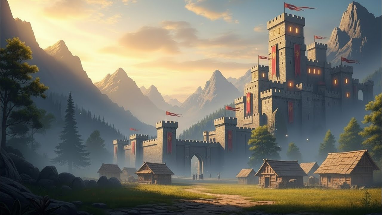 ⛰️Fantasy Harbor | Music Relaxation, Celtic Music & Playlist Song