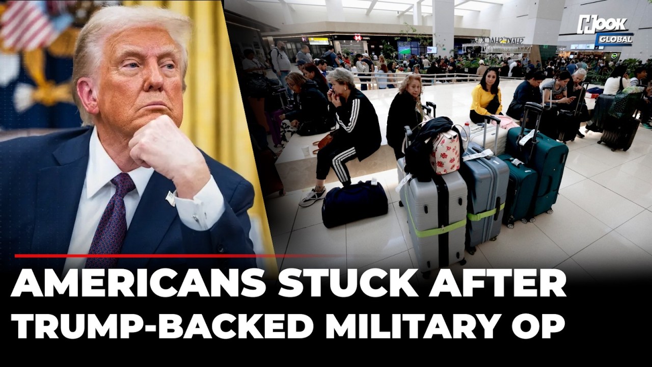 Americans Stuck In Violence-Hit Mexico After Trump-Backed Military Action Killed Drug Lord El Mencho