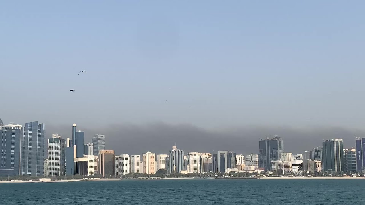 Heavy smoke rises over Abu Dhabi following Iran drone attack on naval base | AFP