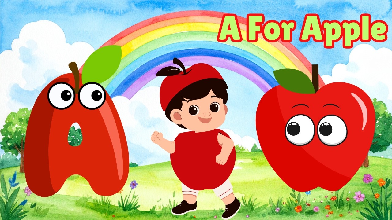 Learn the abc phonic song | ABC song nursery rhymes | ABC learning for toddlers  | Boom Boom Kidz TV