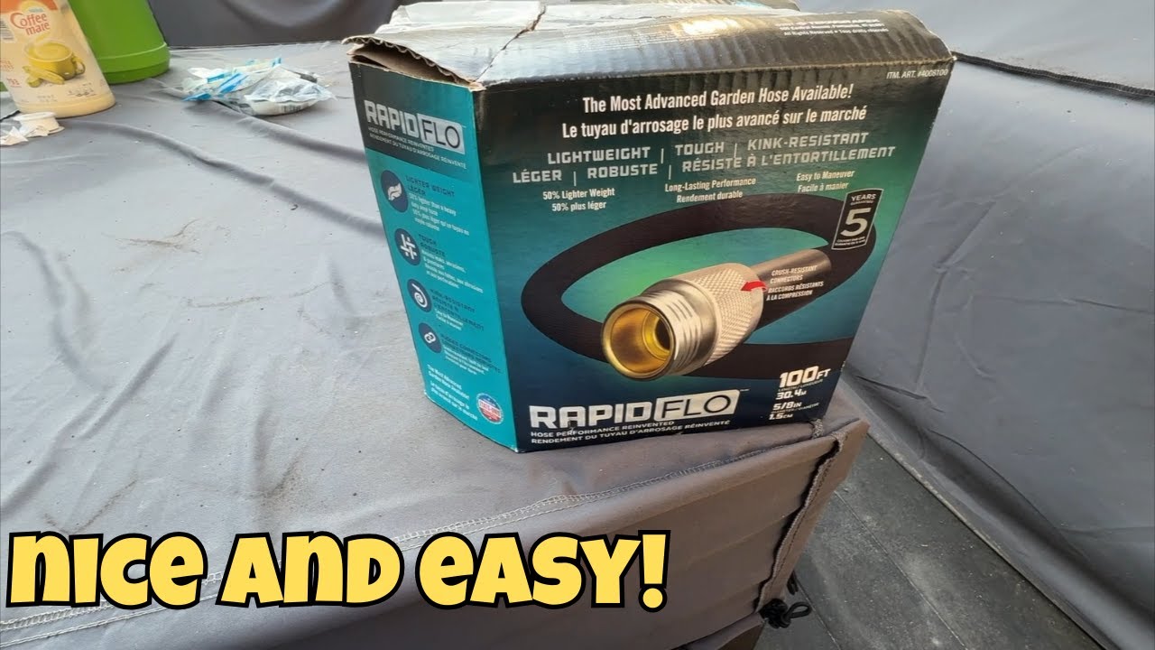Rapid Flo 100 ft Compact Garden Hose