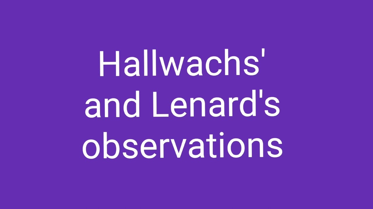 Malayalam Hertz's observations and Hallwachs' and Lenard's observations XII Physics dual nature