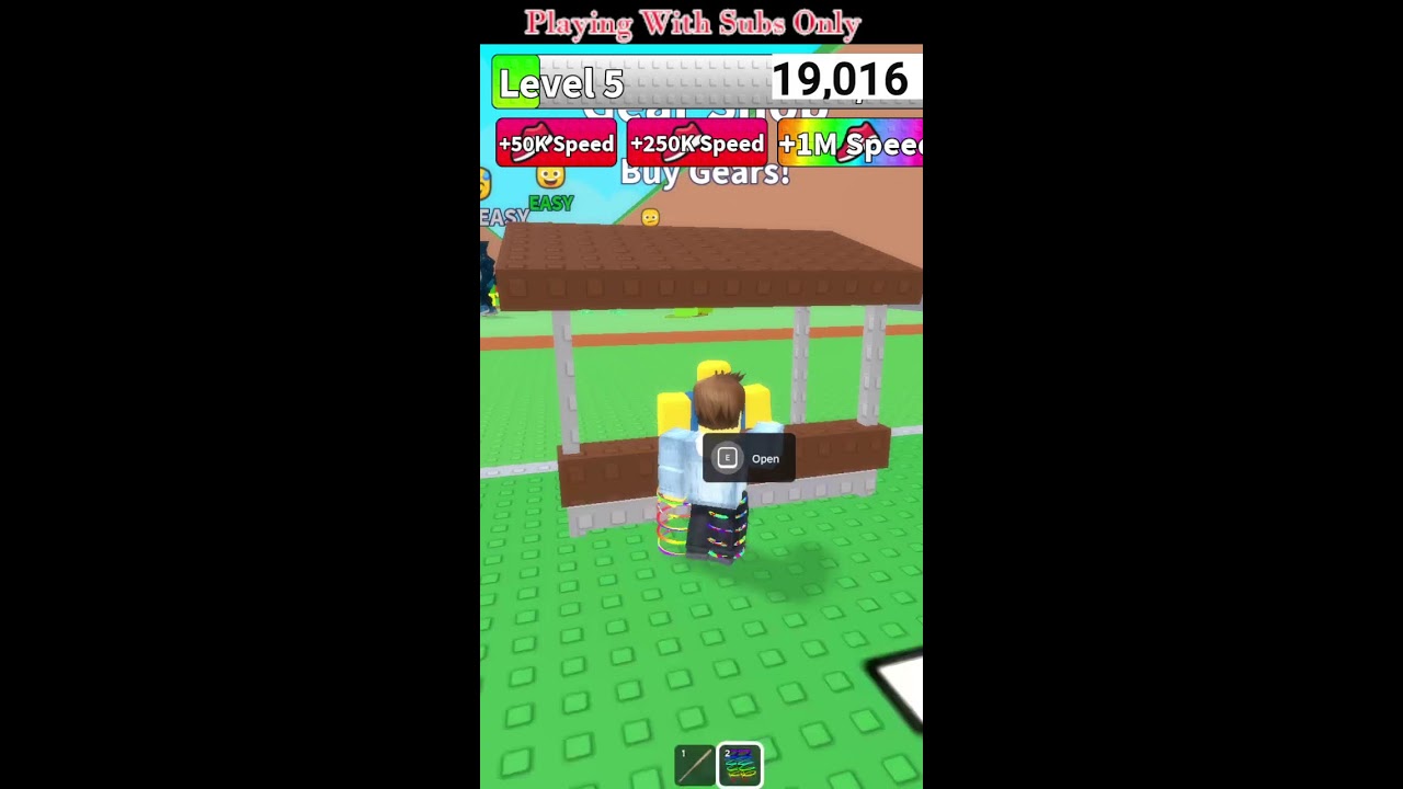 Roblox Live Playing With Subs #vertical #roblox