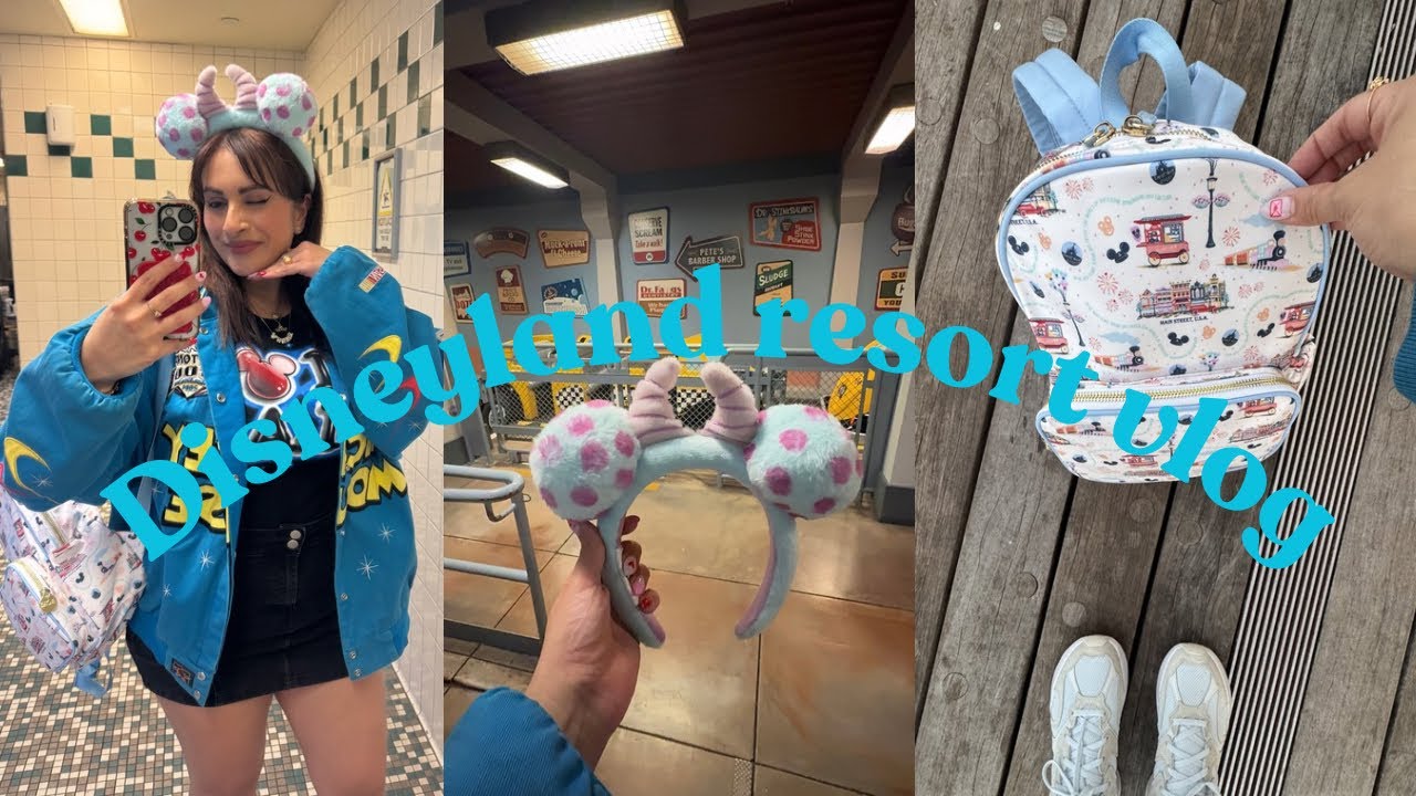 Disneyland Resort vlog 🎀🐭✨ new blind boxes, Stoney!, princess ears and a farewell to Monsters Inc?! 