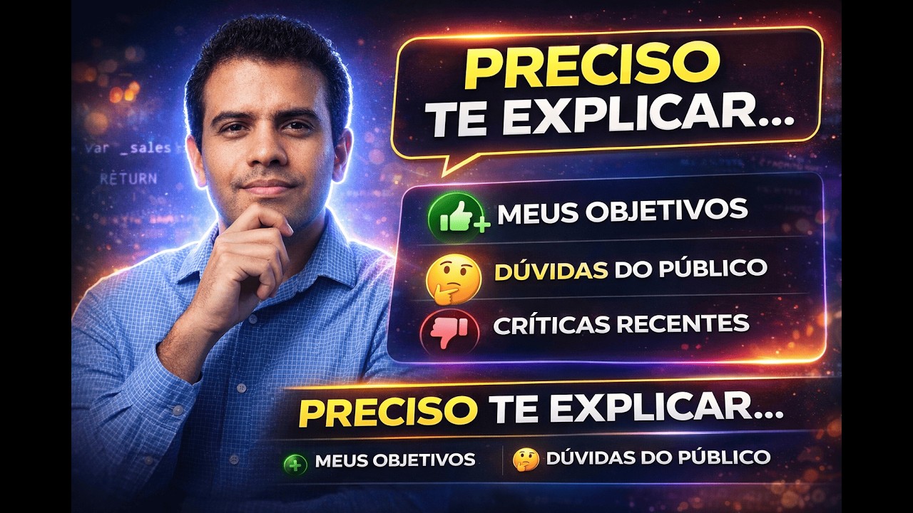 Esclarecimento sobre o meu Trabalho