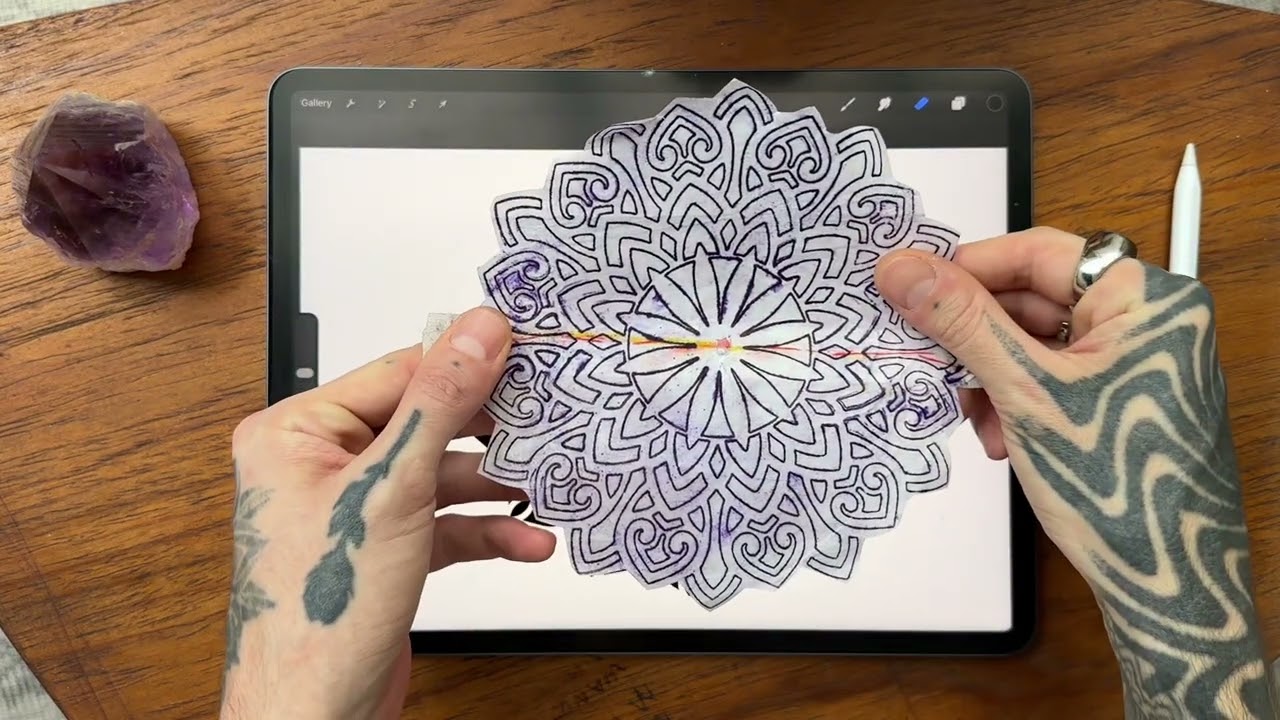 MANDALAS BRUSHSET FOR PROCREATE: WALKTHROUGH